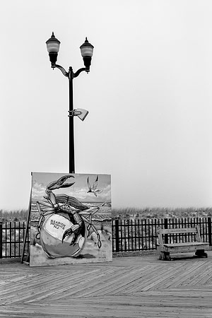 Ferrania Orto 50 - D76 stock - Seaside Heights - NJ