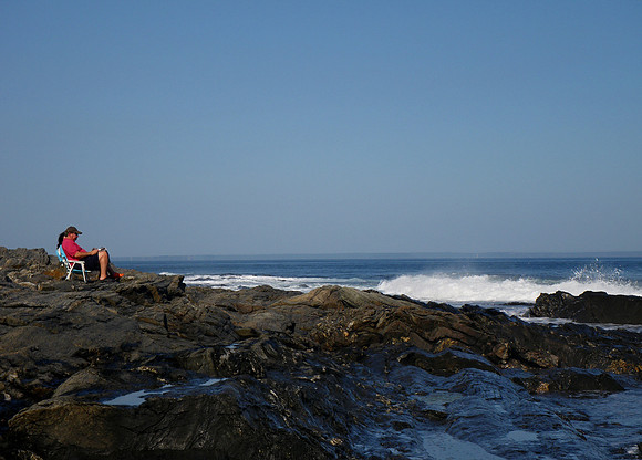 Along the coast toward Camden - ME
